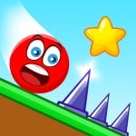 Red Ball Roller Icon