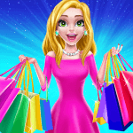Shopping Mall Girl Icon